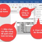 3 Cách xóa đường kẻ bảng trong word chỉ giữ lại nội dung
