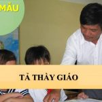 Bài văn tả thầy giáo lớp 5 hay nhất (25 Mẫu)