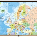 Bản đồ các nước Châu Âu (Europe Map) khổ lớn mới nhất mới nhất