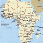 Bản đồ các nước Châu Phi (Africa Map) khổ lớn mới nhất