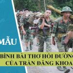 Bình bài thơ Hỏi đường của Trần Đăng Khoa