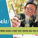 Bình giảng 2 khổ thơ trong bài Ông Đồ của Vũ Đình Liên