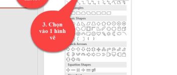 Cách chèn hình vẽ trong Powerpoint chi tiết