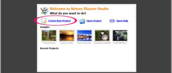 Cách tạo hiệu ứng ảnh với Nature Illusion Studio