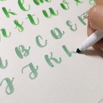 Cách viết chữ Calligraphy đơn giản, dễ hiểu