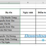 Cách xóa dòng trống trên Excel