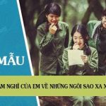 Cảm nghĩ của em về Những ngôi sao xa xôi