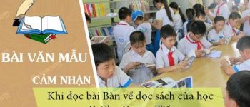 Cảm nhận của em khi đọc bài Bàn về đọc sách của học giả Chu Quang Tiềm