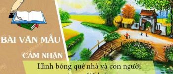 Cảm nhận của em về hình bóng quê nhà và con người trong Cố hương