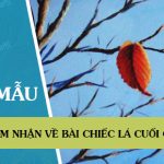 Cảm nhận về bài Chiếc lá cuối cùng