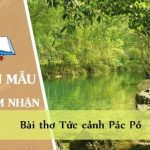 Cảm nhận về bài thơ Tức cảnh Pác Pó