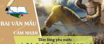 Cảm nhận về tấm lòng yêu nước của Trần Quốc Tuấn trong Hịch tướng sĩ