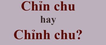 Chỉn chu hay chỉnh chu, từ nào là đúng chính tả?