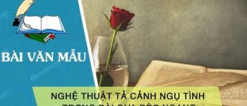 Chứng minh nghệ thuật tả cảnh ngụ tình trong bài Qua đèo Ngang