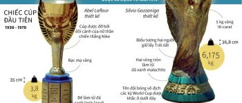 Cúp vàng World Cup nặng bao nhiêu kg? Thông tin về cúp vàng World Cup