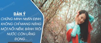 Dàn ý chứng minh nhận định: Không chỉ mang nặng một nỗi niềm, Bánh trôi nước còn lắng đọng…