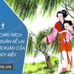 Dàn ý dựa vào đoạn trích cảnh ngày xuân Kể lại cuộc đi chơi xuân của chị em Thúy Kiều