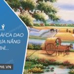 Dàn ý phân tích bài ca dao Ơn trời mưa nắng phải thì…