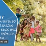 Dàn ý phân tích bài Tuyên bố thế giới về sự sống còn, quyền được bảo vệ và phát triển của trẻ em