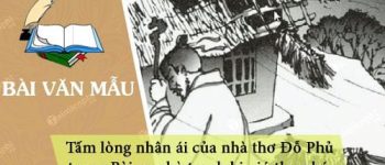 Dàn ý tấm lòng nhân ái của nhà thơ Đỗ Phủ trong Bài ca nhà tranh bị gió thu phá