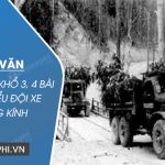 Đoạn văn cảm nhận khổ 3, 4 Bài thơ về tiểu đội xe không kính