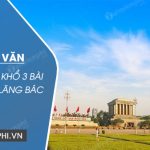 Đoạn văn cảm nhận khổ 3 bài thơ Viếng lăng Bác