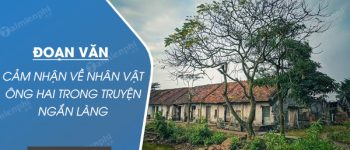 Đoạn văn cảm nhận về nhân vật ông Hai trong truyện ngắn Làng cùa Kim Lân