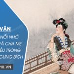 Đoạn văn phân tích nỗi nhớ người yêu của Thúy Kiều trong Kiều ở lầu Ngưng Bích