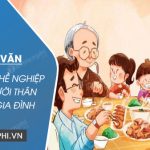 Đoạn văn viết về nghề nghiệp của người thân trong gia đình