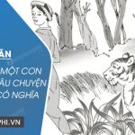 Đóng vai một con hổ kể lại câu chuyện Con hổ có nghĩa