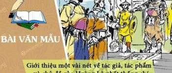 Giới thiệu một vài nét về tác giả, tác phẩm và chủ đề của Hoàng Lê nhất thống chí