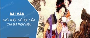 Giới thiệu vẻ đẹp của chị em Thúy Kiều