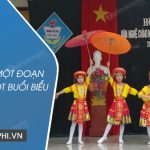 Hãy viết một đoạn văn về một buổi biểu diễn nghệ thuật mà em được xem