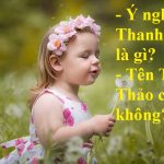 Hé lộ ý nghĩa tên Thanh Thảo – Tên Thanh Thảo có tốt không?