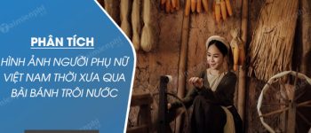 Hình ảnh người phụ nữ Việt Nam thời xưa qua bài Bánh trôi nước