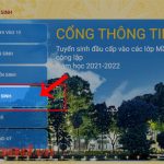 Hướng dẫn đăng ký tuyển sinh Mẫu giáo, Lớp 1, Lớp 6, Lớp 10 trực tuyến