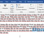 Hướng dẫn đính kèm file trong Word