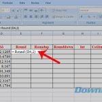 Hướng dẫn làm tròn số nguyên trong Excel