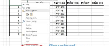 Hướng dẫn thêm đường chéo trong ô trên Excel