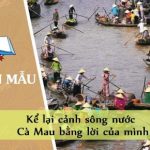 Kể lại cảnh sông nước Cà Mau bằng lời của mình