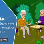 Kể lại một lần em theo bố mẹ hoặc ông bà về quê chơi