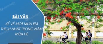 Kể về một mùa em thích nhất trong năm – Mùa hè