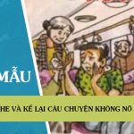 Nghe và kể lại câu chuyện Không nỡ nhìn