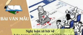 Nghị luận xã hội về hiện tượng sống ảo của giới trẻ hiện nay