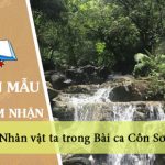 Nhân vật ta trong Bài ca Côn Sơn