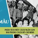 Phân tích bài Phong cách Hồ Chí Minh của Lê Anh Trà