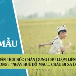 Phân tích bức chân dung chú Lượm liên lạc trong đoạn thơ “Ngày Huế đổ máu…Cháu đi xa dần…”