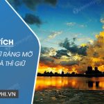 Phân tích câu tục ngữ Ráng mỡ gà có nhà thì giữ