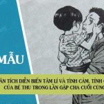 Phân tích diễn biến tâm lí và tình cảm, tính cách của bé Thu trong lần gặp cha cuối cùng khi ông Sáu về thăm nhà trong tác phẩm Chiếc lược ngà