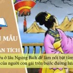 Phân tích đoạn thơ Kiều ở lầu Ngưng Bích để làm nổi bật tâm trạng của người con gái trên bước đường lưu lạc